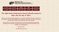 Desktop Screenshot of hupc.org